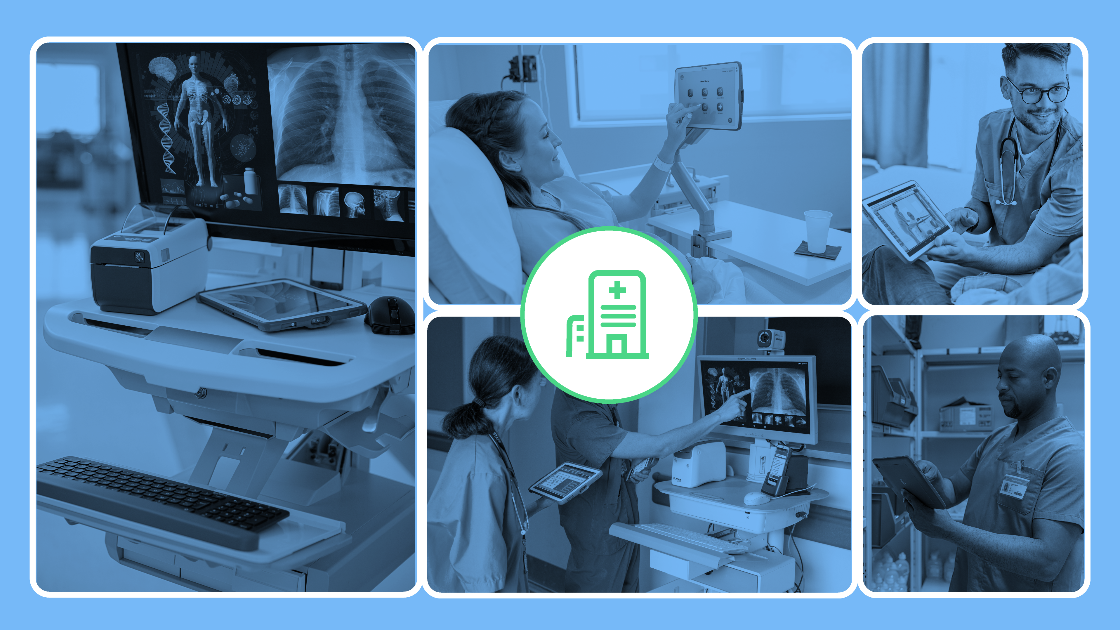 Soluções Zebra Healthcare